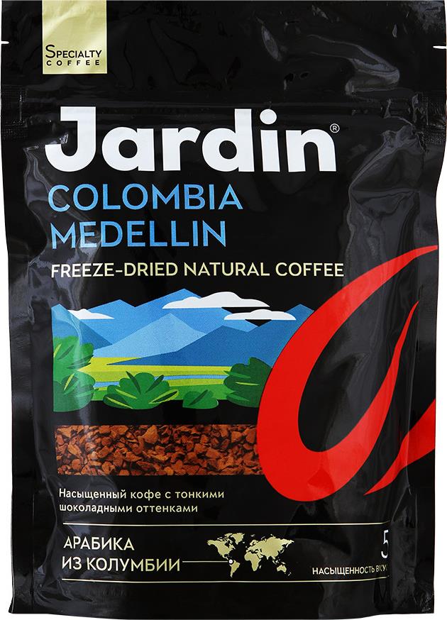 Кофе Jardin Colombia в мягкой упаковке