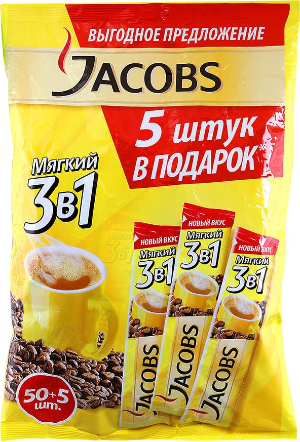 Кофе Jacobs 3-в-1 Мягкий