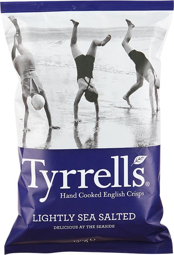 Чипсы Tyrrells слабосоленые натуральные картофельные