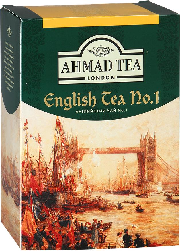 Чай Ahmad Tea Английский №1 черный байховый листовой с ароматом бергамота