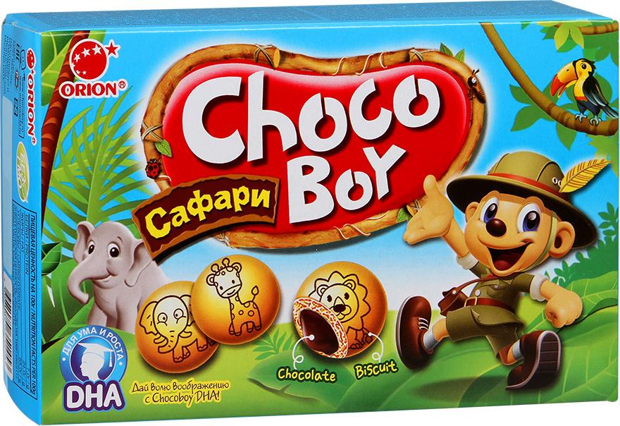 Печенье Orion Choco Boy Сафари
