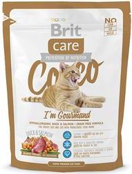 Корм Brit care для кошек гурманов с мясом утки и лосося