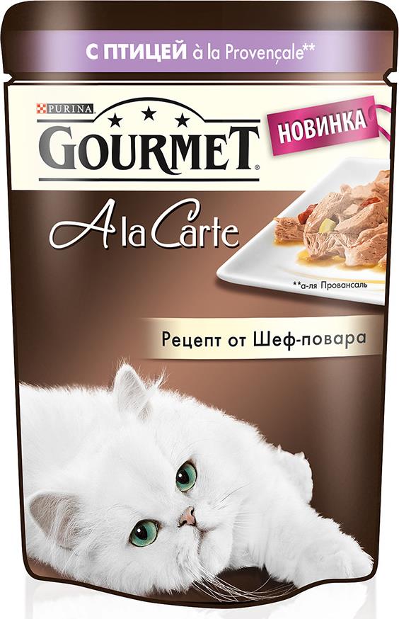 Корм Gourmet A la Carte для кошек с домашней птицей