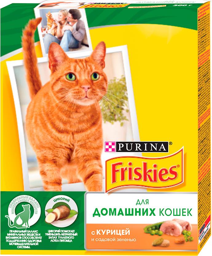 Корм для домашних кошек Фрискас с курицей