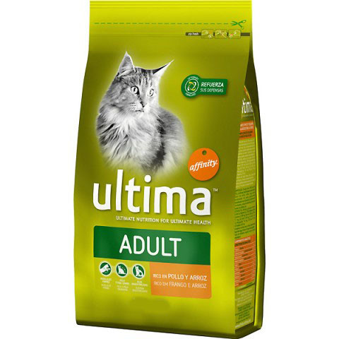 Сухой корм для кошек с курицей и рисом Affinity Ultima