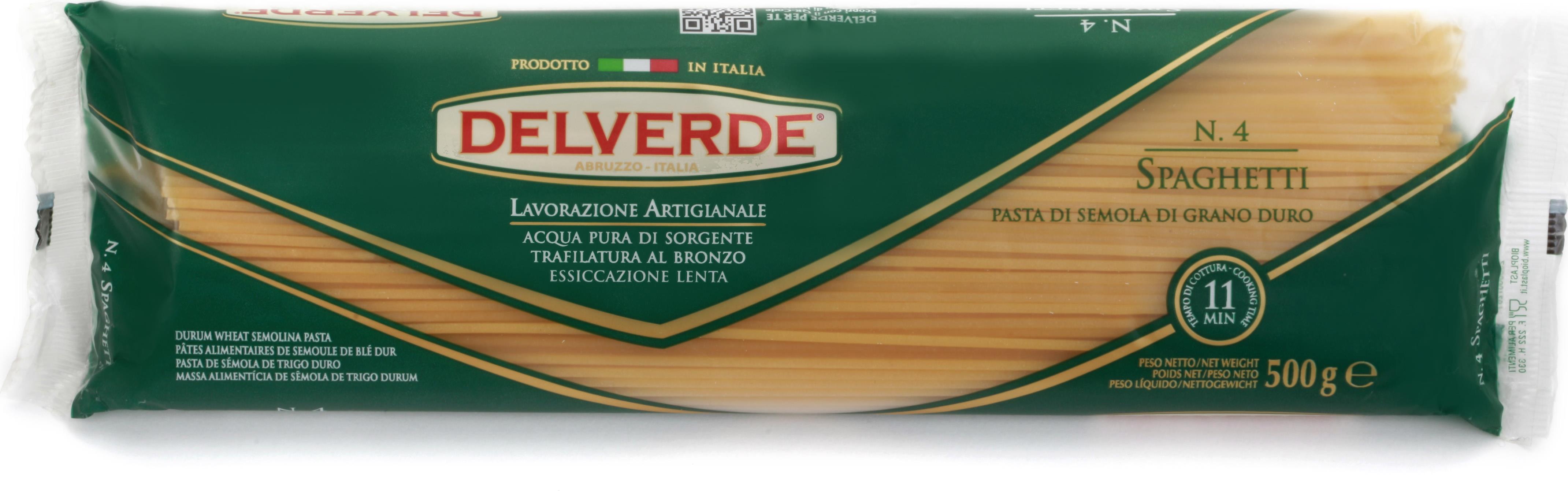 Макароны Delverde Спагетти № 4