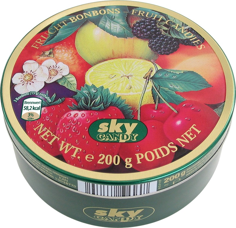 Леденцы Sky Candy Frucht Bonbons-Fruit Candies