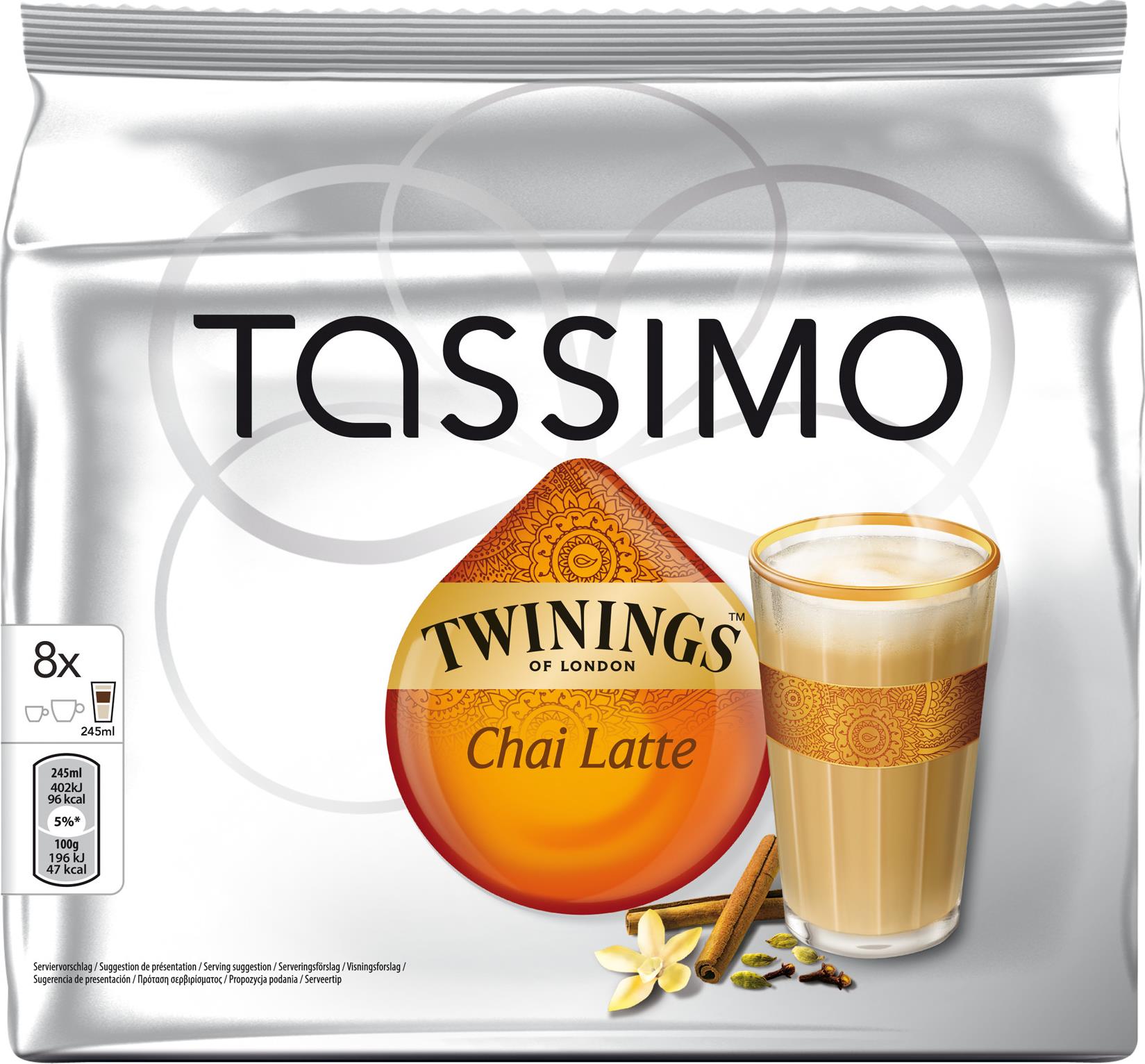 Чай Tassimo Twinings Chai Latte
