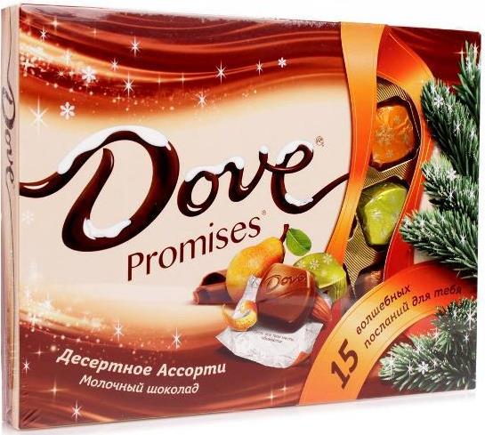 Конфеты ссорти Dove Promises