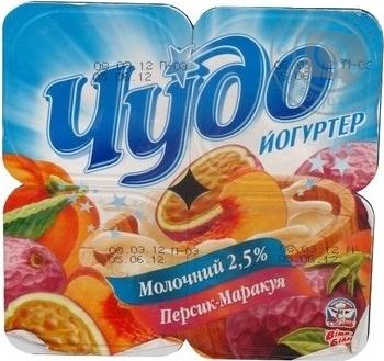 Йогуртер Чудо сливочный персик+маракуйя 2