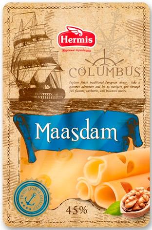 Сыр Маасдам 45%