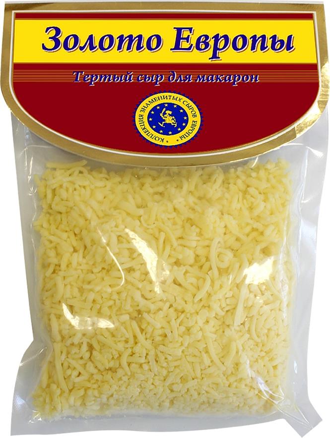 Сыр Золото Европы тертый для макарон 45%