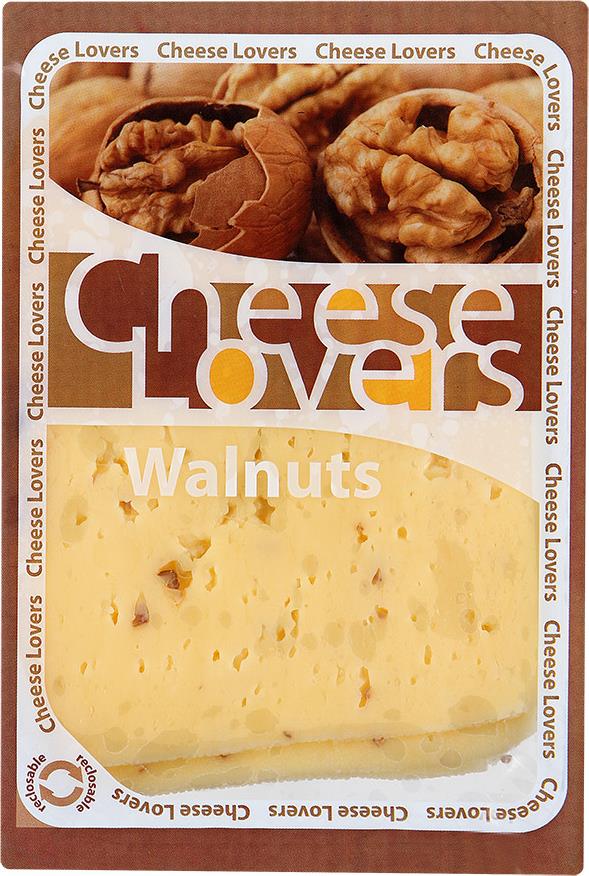 Сыр Cheese Lovers с грецкими орехами 50%