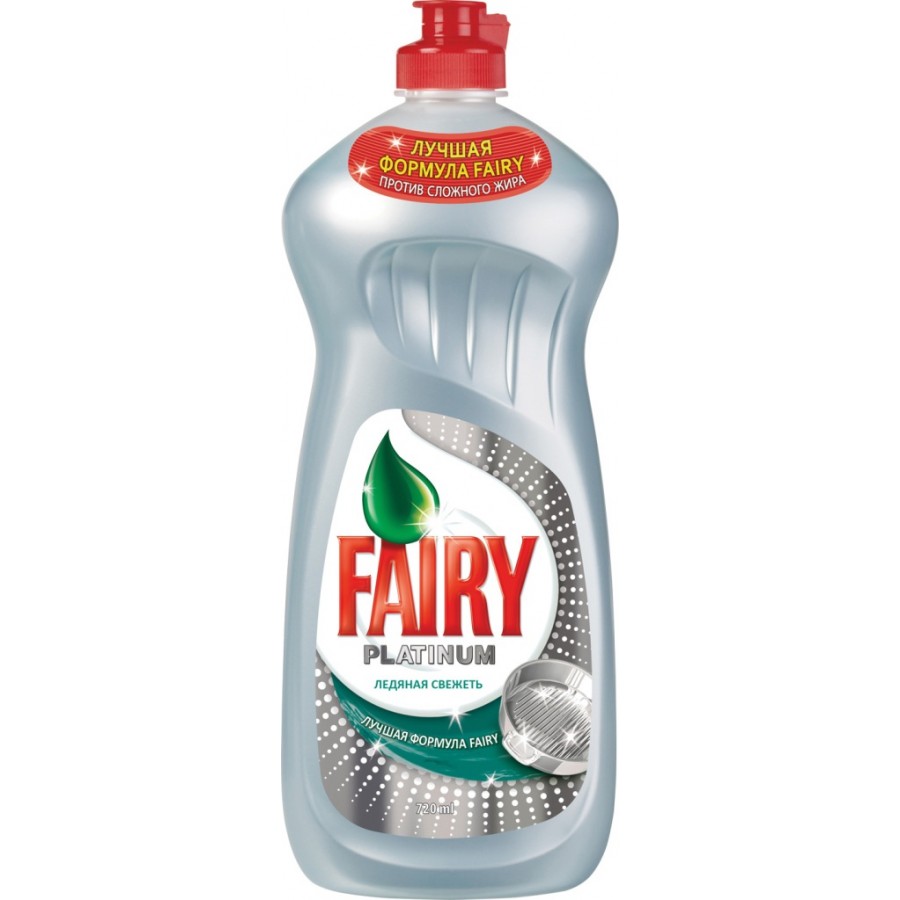 Средство Fairy Platinum для мытья посуды Ледяная свежесть