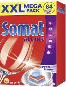 Таблетки Somat All-in-one для посудомоечных машин