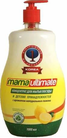 Средство Mama Ultimate для мытья посуды Лимон