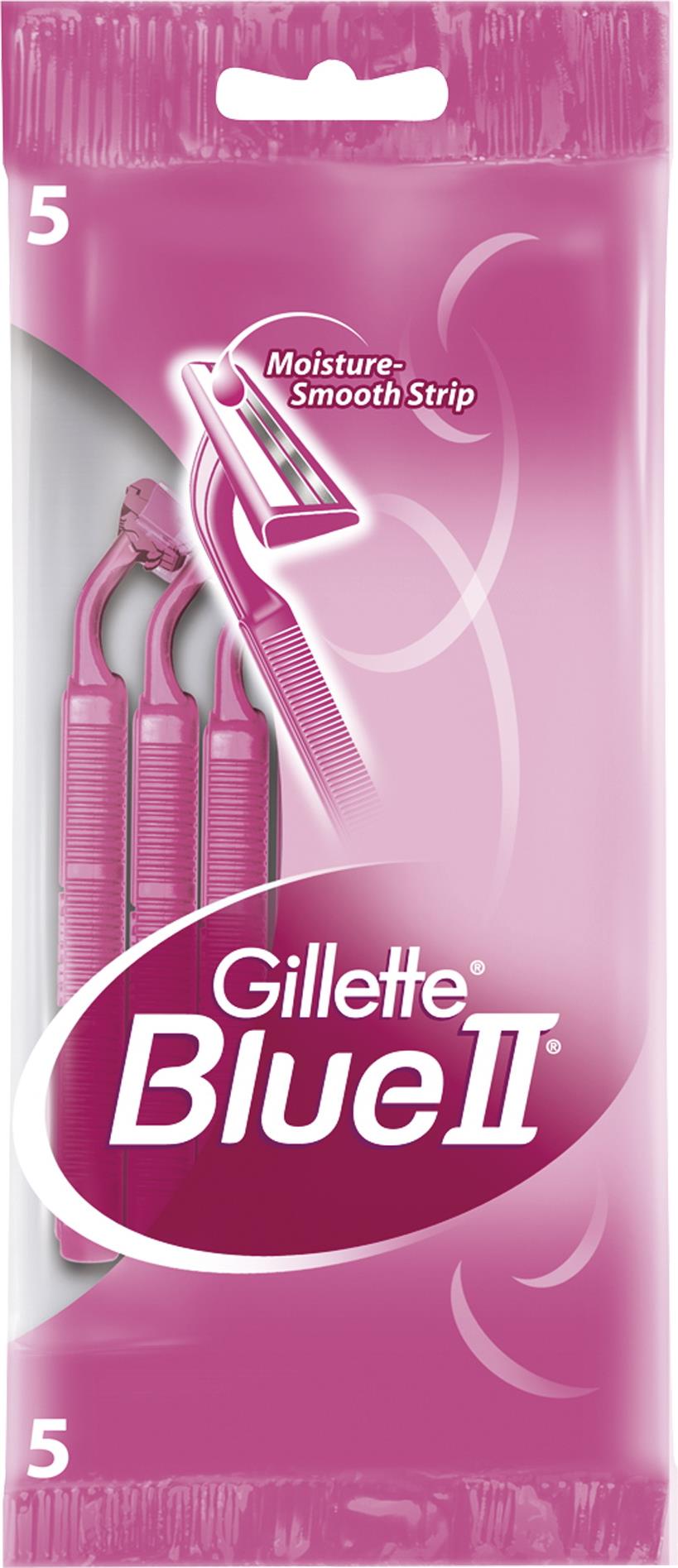 Станок для бритья Gillette Blue II одноразовый женский