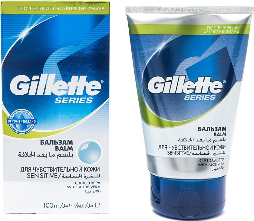 Бальзам после бритья Gillette Series для чувствительной кожи