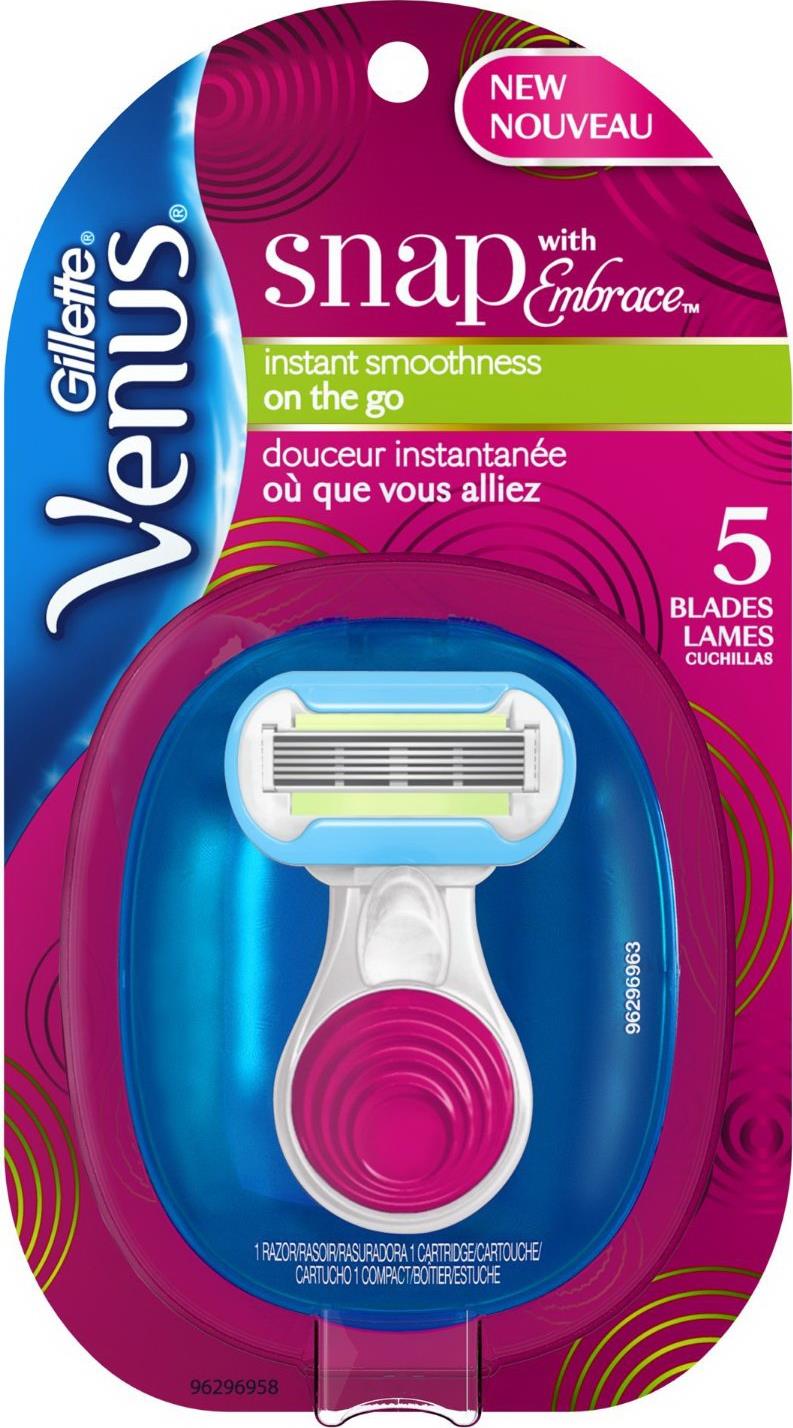 Станок для бритья Gillette Venus Embrace Snap с 1 сменной кассетой