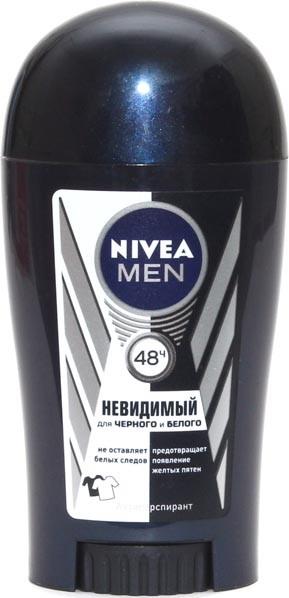Дезодорант Nivea Для черного и белого стик мужской