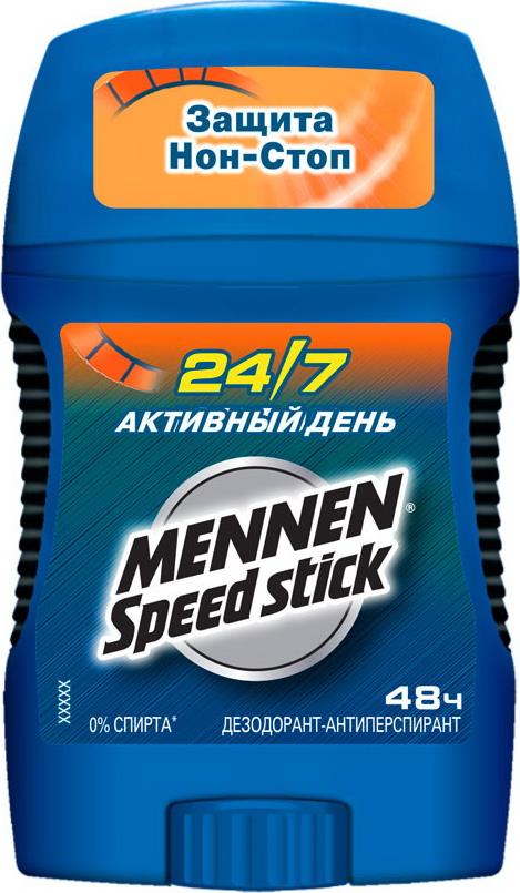 Дезодорант Mennen Speed Stick 24/7 Активный день