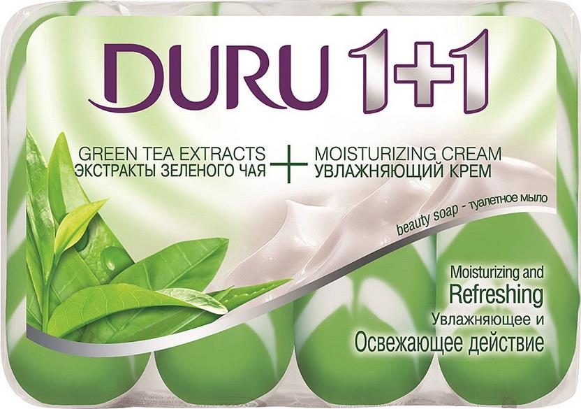 Туалетное мыло Duru 1+1 Зеленый чай