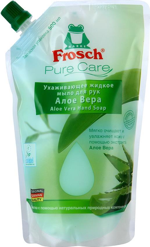 Жидкое мыло Frosch для рук Алоэ Вера Запасной блок