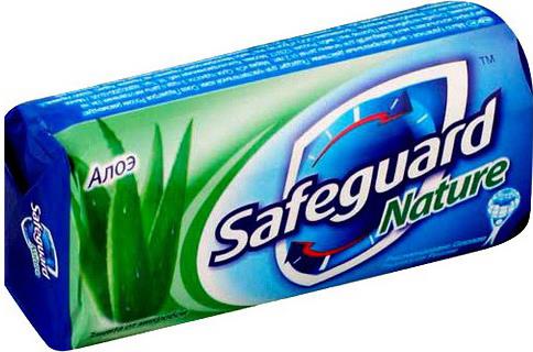Туалетное мыло Safeguard Алоэ