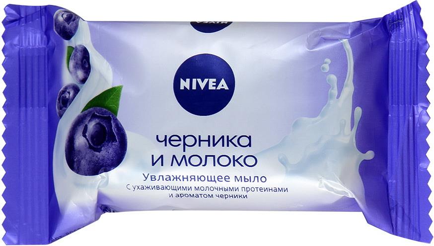 Мыло-уход Nivea Черника и Молоко