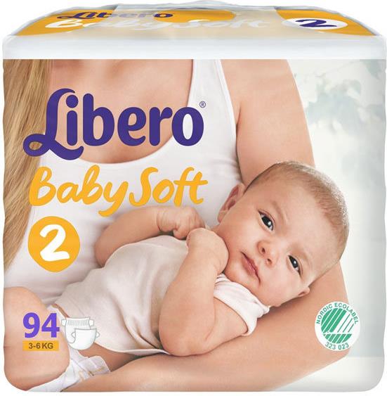 Подгузники Libero Baby Soft Mini 2 (3-6 кг)