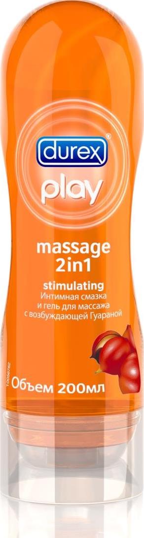 Гель-смазка Durex Play Massage 2-в-1