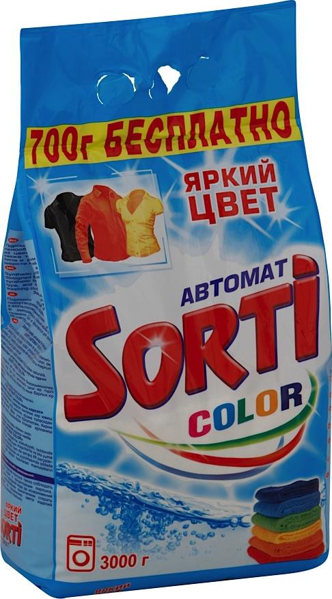 Порошок стиральный Sorti Color Автомат