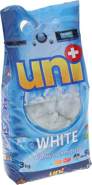 Порошок стиральный UniPlus White концетрированный