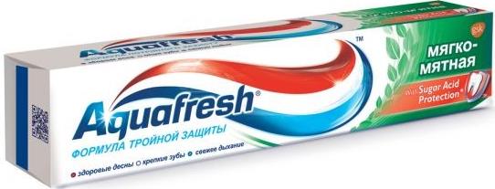 Зубная паста Aquafresh Мягко-Мятная