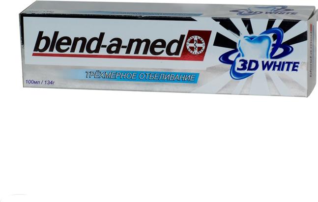 Зубная паста Blend-a-med 3D White Luxe Трехмерное отбеливание