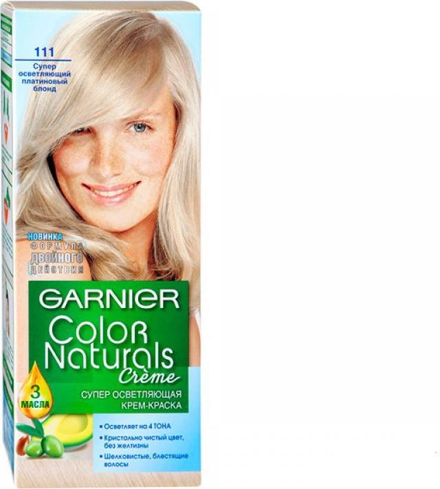 Краска для волос Garnier платиновый блонд 111