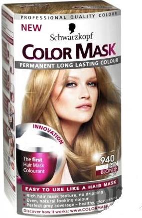 Краска для волос Schwarzkopf Color Mask бежевый блонд 940