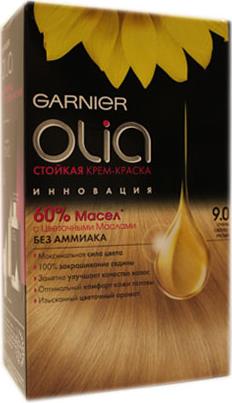 Крем-краска Garnier Olia очень светло - русый 9.0