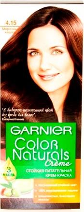 Краска для волос Garnier Color Sensation Роскошь цвета морозный каштан 4.15