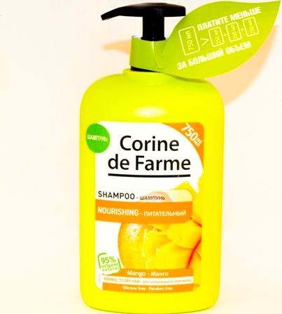 Шампунь Corine De Farme Манго для сухих волос