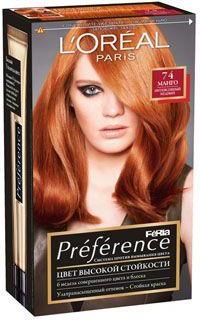 Краска для волос L'Oreal Preference феерия 74