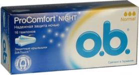 Тампоны O.B. Pro Comfort night normal