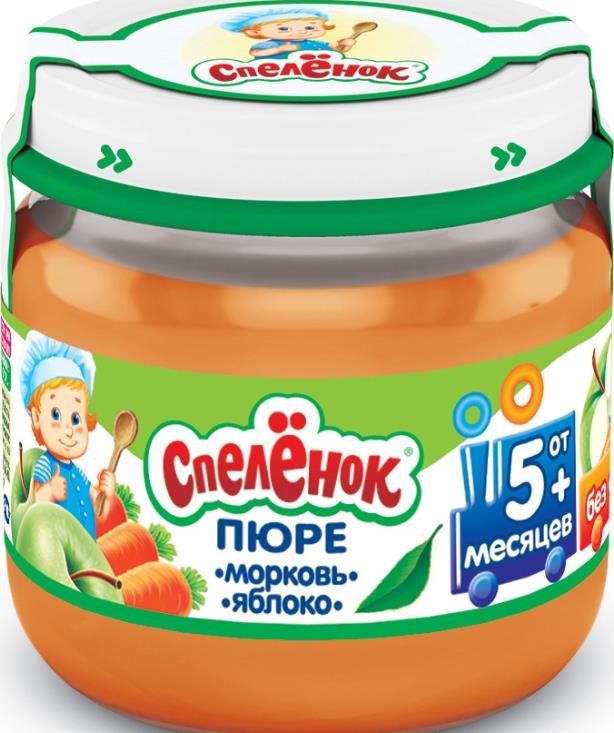 Пюре Спеленок Морковь-яблоко
