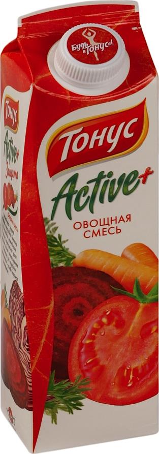 Нектар Тонус Active+ Овощная смесь