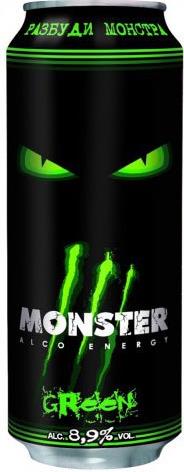 Напиток энергетический Black Monster Green
