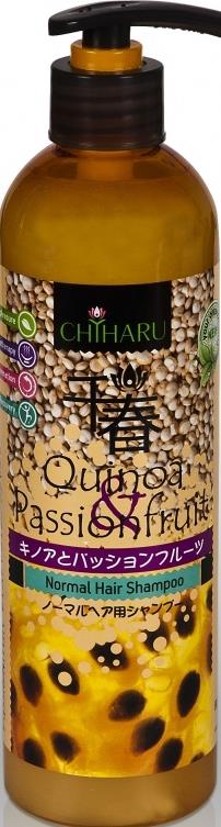 Увлажняющий шампунь Chiharu для нормальных волос Quinoa and Passionfruit