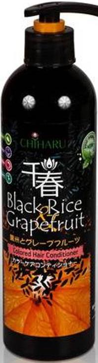 Увлажняющий шампунь Chiharu для окрашенных волос Black Rice and Grapefruit