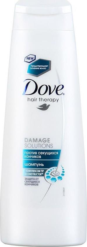 Шампунь Dove Hair Therapy Damage Solutions Против секущихся кончиков