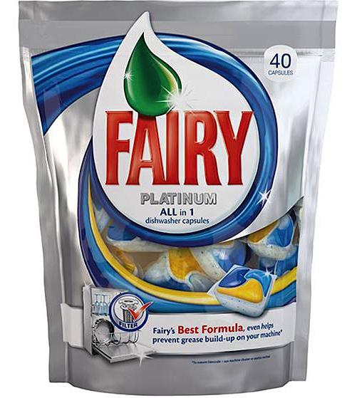 Средство для посудомоечных машин Fairy Platinum All-in-1
