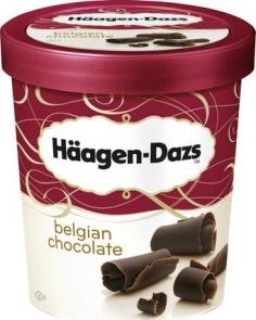 Мороженое Haagen-Dazs шоколадный пломбир Бельгийский шоколад
